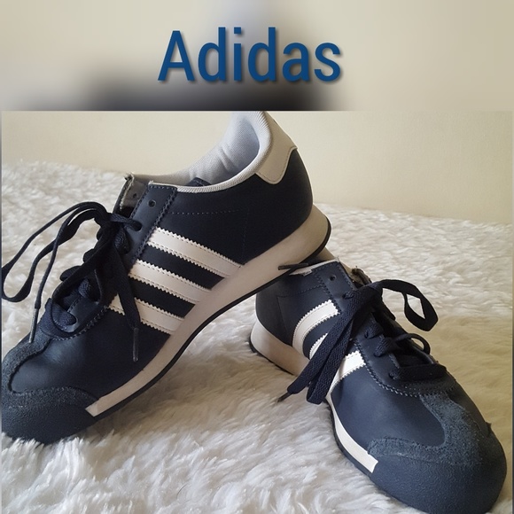 Adidas Other - Adidas Shoes Samoa Blue Suede Sz 5 youth